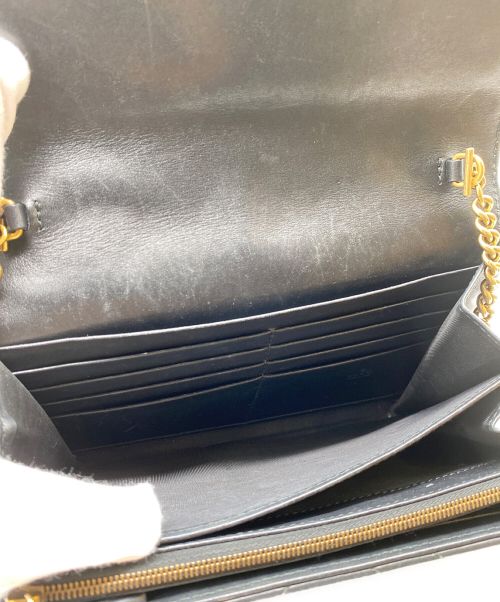 GUCCI（グッチ）GUCCI (グッチ) GGマーモント チェーンウォレット ブラック サイズ:-の古着・服飾アイテム