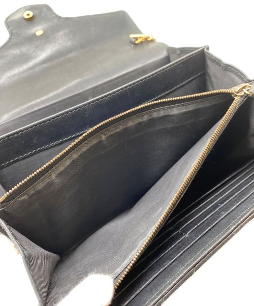 GUCCI（グッチ）GUCCI (グッチ) GGマーモント チェーンウォレット ブラック サイズ:-の古着・服飾アイテム