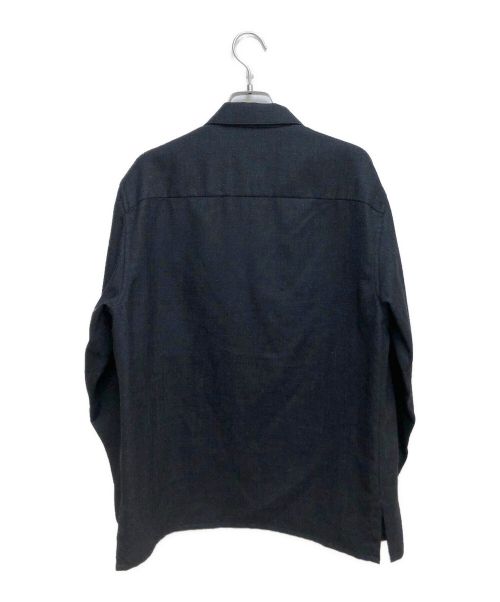 HERMES（エルメス）HERMES (エルメス) ジップシャツ グレー サイズ:40の古着・服飾アイテム