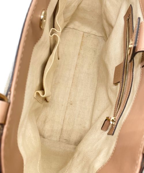 GUCCI（グッチ）GUCCI (グッチ) メイフェア トートバッグ ベージュ サイズ:-の古着・服飾アイテム