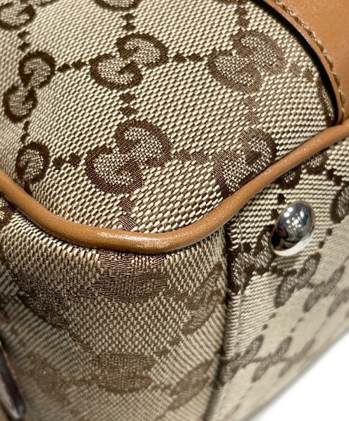 GUCCI（グッチ）GUCCI (グッチ) GGツインズ ミニボストンバッグ ベージュ サイズ:-の古着・服飾アイテム