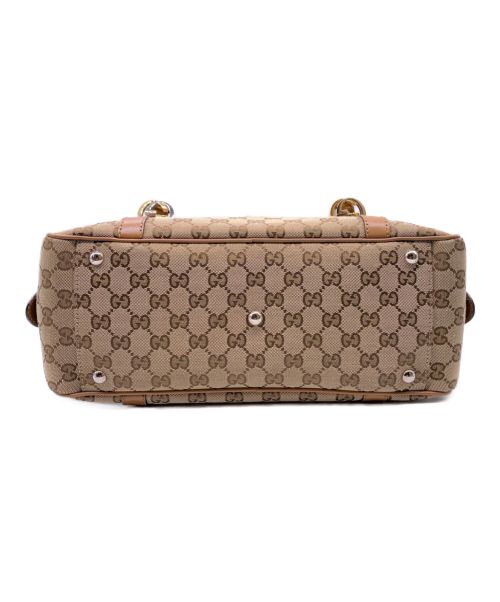 GUCCI（グッチ）GUCCI (グッチ) GGツインズ ミニボストンバッグ ベージュ サイズ:-の古着・服飾アイテム