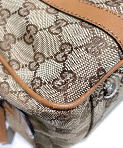 GUCCI（グッチ）GUCCI (グッチ) GGツインズ ミニボストンバッグ ベージュ サイズ:-の古着・服飾アイテム
