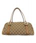 GUCCI（グッチ）の古着「GGツインズ ミニボストンバッグ」｜ベージュ