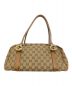 GUCCI (グッチ) GGツインズ ミニボストンバッグ ベージュ サイズ:-：44800円