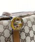 中古・古着 GUCCI (グッチ) GGツインズ ミニボストンバッグ ベージュ サイズ:-：44800円