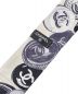 中古・古着 CHANEL (シャネル) ツイリー ホワイト×ブラック：39800円