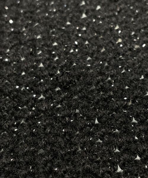 CHANEL（シャネル）CHANEL (シャネル) ラメグラデーションマフラー ブラック サイズ:-の古着・服飾アイテム