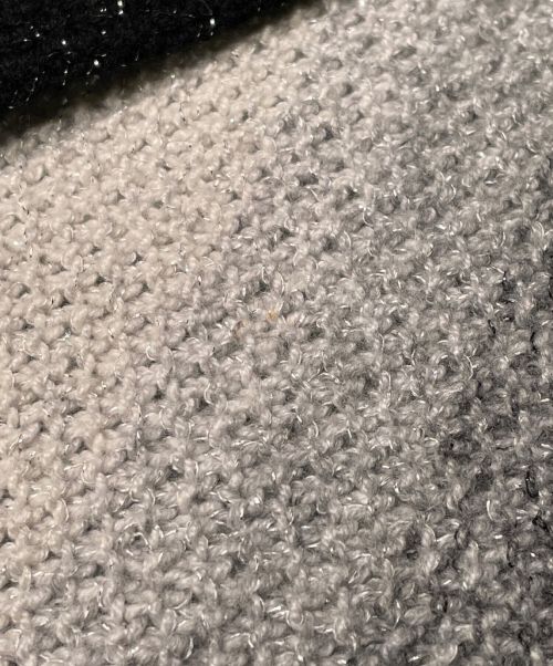 CHANEL（シャネル）CHANEL (シャネル) ラメグラデーションマフラー ブラック サイズ:-の古着・服飾アイテム