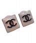 CHANEL (シャネル) ココ・スクエアピアス ホワイト サイズ:-：59800円