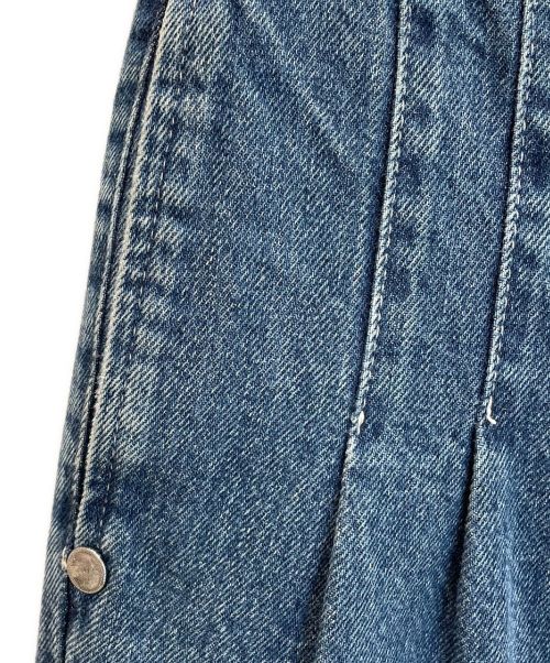 CHANEL（シャネル）CHANEL (シャネル) タックテーパードデニムパンツ サイズ:34の古着・服飾アイテム