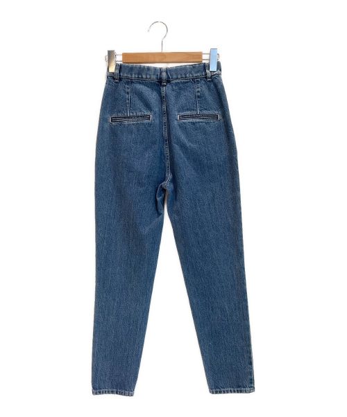 CHANEL（シャネル）CHANEL (シャネル) タックテーパードデニムパンツ サイズ:34の古着・服飾アイテム