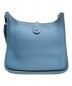 HERMES (エルメス) エブリン Ⅰ PM ブルー サイズ:PM：178000円