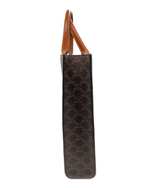 CELINE（セリーヌ）CELINE (セリーヌ) ミニバーティカルカバ ブラウンの古着・服飾アイテム