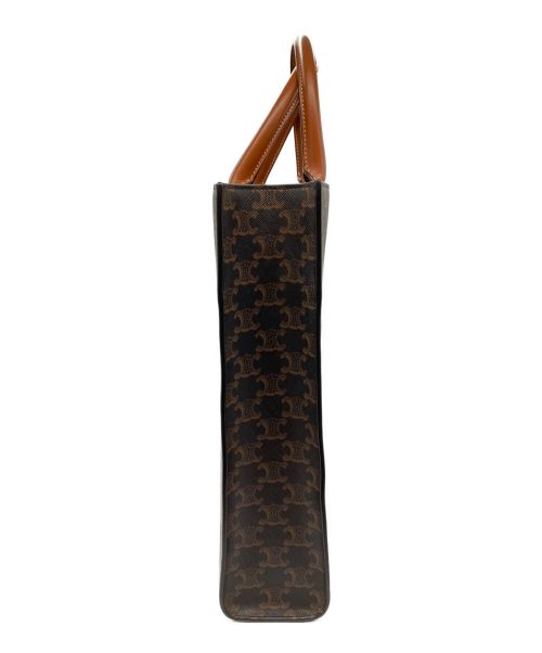 CELINE（セリーヌ）CELINE (セリーヌ) ミニバーティカルカバ ブラウンの古着・服飾アイテム