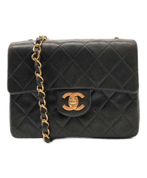 CHANEL（シャネル）CHANEL (シャネル) ミニマトラッセ ブラック サイズ:-の古着・服飾アイテム