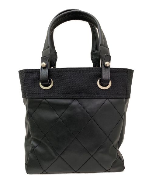 CHANEL（シャネル）CHANEL (シャネル) パリ ビアリッツ トート PM ブラック サイズ:PMの古着・服飾アイテム