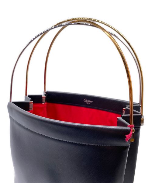 Cartier（カルティエ）Cartier (カルティエ) トリニティハンドバッグ ブラック サイズ:-の古着・服飾アイテム