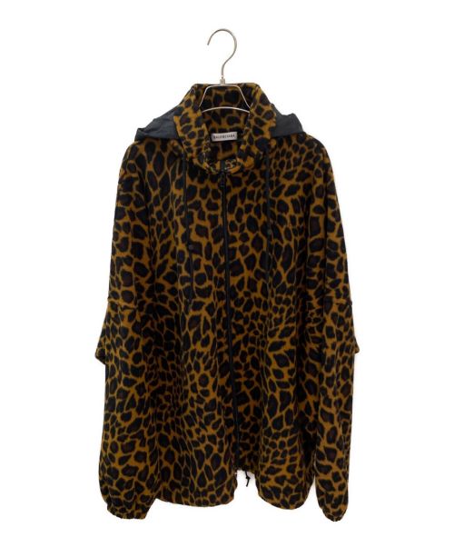BALENCIAGA（バレンシアガ）BALENCIAGA (バレンシアガ) オーバーサイズフリースジャケット ブラウン サイズ:Sの古着・服飾アイテム