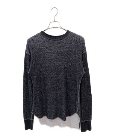 FUMIKA UCHIDA グレー 長袖カットソー M 中古・古着通販】FUMIKA UCHIDA (フミカウチダ) サーマルカットソー