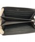 中古・古着 CHANEL (シャネル) ラウンドファスナーウォレット ブラック：84800円