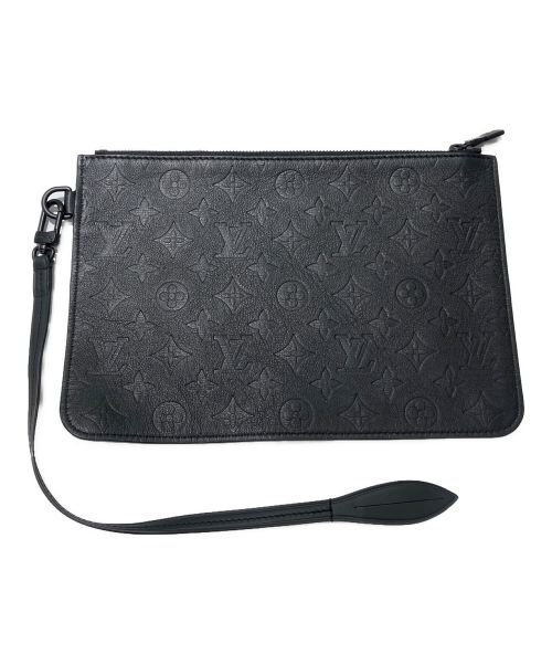 LOUIS VUITTON（ルイ ヴィトン）LOUIS VUITTON (ルイ ヴィトン) モノグラムシャドウトートバッグ ブラックの古着・服飾アイテム