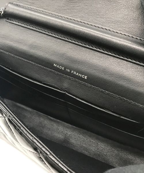CHANEL（シャネル）CHANEL (シャネル) パテントミニマトラッセショルダーバッグ ブラックの古着・服飾アイテム
