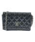 CHANEL（シャネル）の古着「パテントミニマトラッセショルダーバッグ」｜ブラック