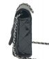 CHANEL (シャネル) パテントミニマトラッセショルダーバッグ ブラック：268000円
