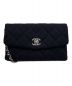 CHANEL（シャネル）の古着「マトラッセチェーンウォレット」｜ブラック