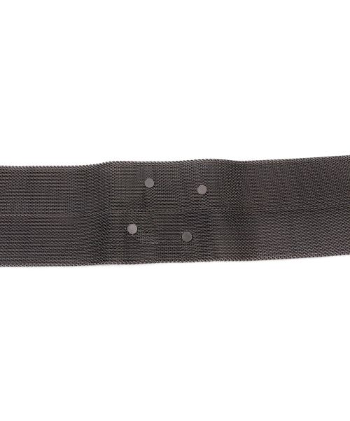 CHANEL（シャネル）CHANEL (シャネル) メッシュベルト シルバー サイズ:-の古着・服飾アイテム