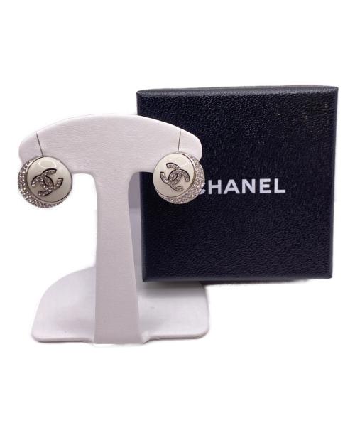 CHANEL（シャネル）CHANEL (シャネル) ココマークラインストーンピアスの古着・服飾アイテム