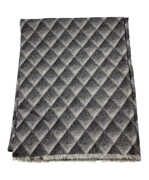 CHANEL（シャネル）CHANEL (シャネル) ココマーク 大判カシミヤストール グレーの古着・服飾アイテム