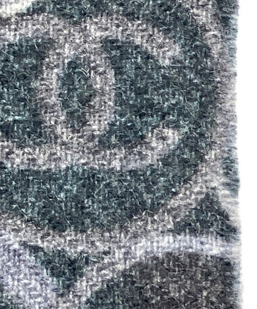 CHANEL（シャネル）CHANEL (シャネル) ココマーク 大判カシミヤストール グレーの古着・服飾アイテム