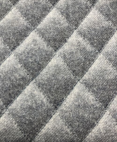 CHANEL（シャネル）CHANEL (シャネル) ココマーク 大判カシミヤストール グレーの古着・服飾アイテム