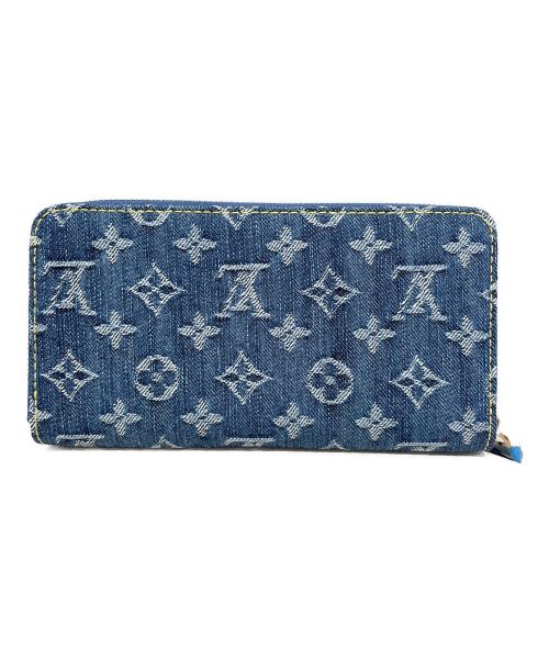 LOUIS VUITTON（ルイ ヴィトン）LOUIS VUITTON (ルイ ヴィトン) モノグラムデニムジッピーウォレット インディゴ 未使用品の古着・服飾アイテム