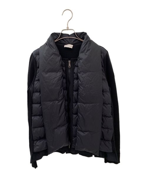 MONCLER（モンクレール）MONCLER (モンクレール) 	MAGLIONE TRICOT CARDIGAN ブラック サイズ:Lの古着・服飾アイテム