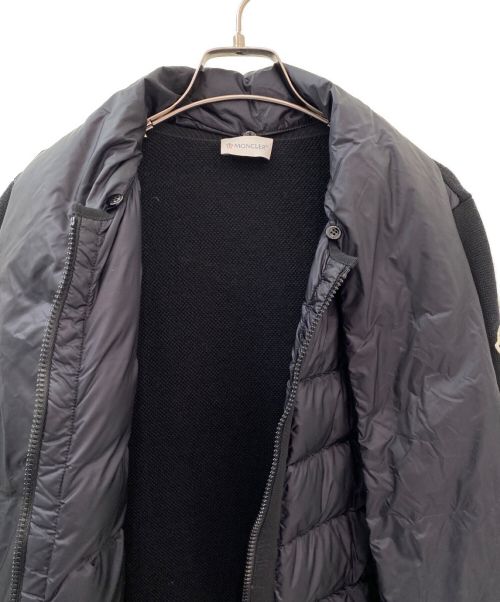 MONCLER（モンクレール）MONCLER (モンクレール) 	MAGLIONE TRICOT CARDIGAN ブラック サイズ:Lの古着・服飾アイテム