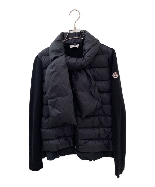 MONCLER（モンクレール）MONCLER (モンクレール) 	MAGLIONE TRICOT CARDIGAN ブラック サイズ:Lの古着・服飾アイテム