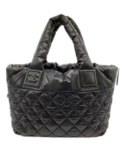 CHANEL（シャネル）CHANEL (シャネル) ココ・コクーン マトラッセトートバッグ ブラックの古着・服飾アイテム