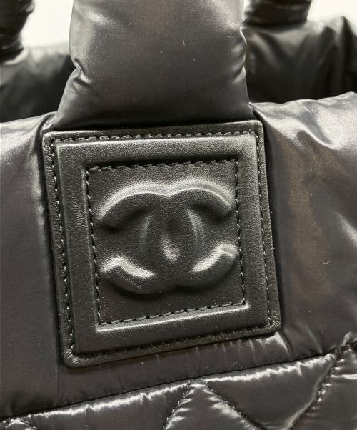 CHANEL（シャネル）CHANEL (シャネル) ココ・コクーン マトラッセトートバッグ ブラックの古着・服飾アイテム