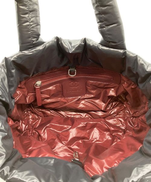 CHANEL（シャネル）CHANEL (シャネル) ココ・コクーン マトラッセトートバッグ ブラックの古着・服飾アイテム