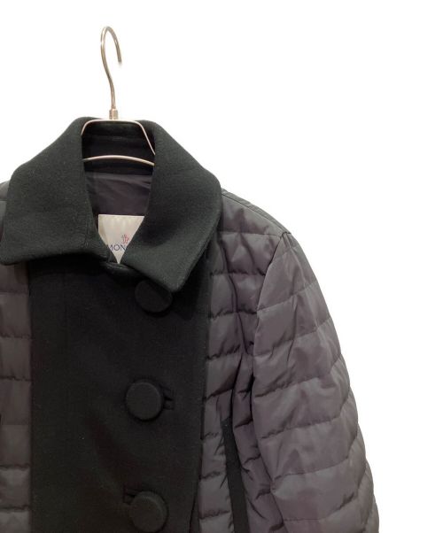MONCLER（モンクレール）MONCLER (モンクレール) 切替ショートコート ブラック サイズ:1の古着・服飾アイテム