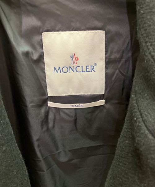 MONCLER（モンクレール）MONCLER (モンクレール) 切替ショートコート ブラック サイズ:1の古着・服飾アイテム