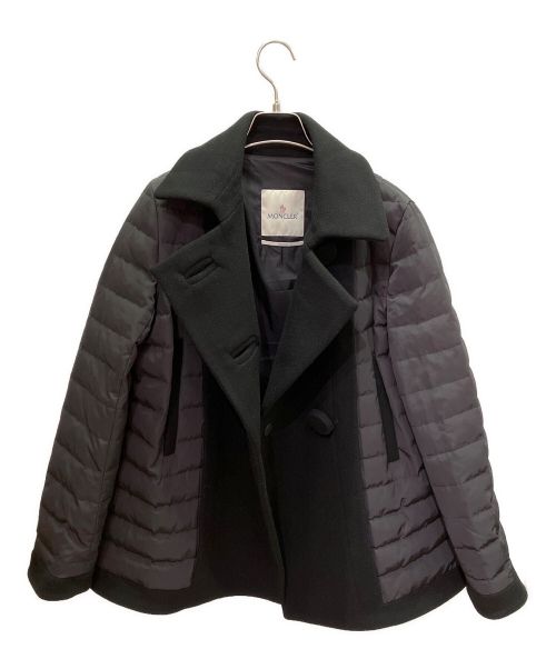 MONCLER（モンクレール）MONCLER (モンクレール) 切替ショートコート ブラック サイズ:1の古着・服飾アイテム