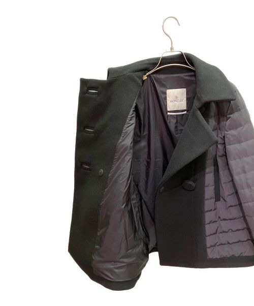 MONCLER（モンクレール）MONCLER (モンクレール) 切替ショートコート ブラック サイズ:1の古着・服飾アイテム
