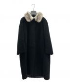 PRADAプラダ）の古着「ムートンボアコート」｜ブラック