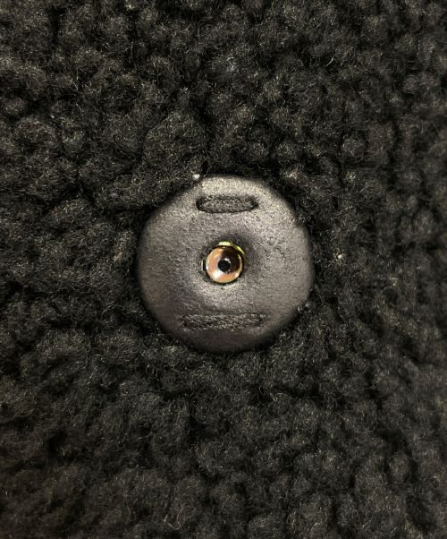 PRADA（プラダ）PRADA (プラダ) ムートンボアコート ブラック サイズ:36の古着・服飾アイテム