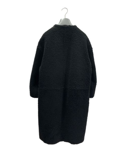PRADA（プラダ）PRADA (プラダ) ムートンボアコート ブラック サイズ:36の古着・服飾アイテム