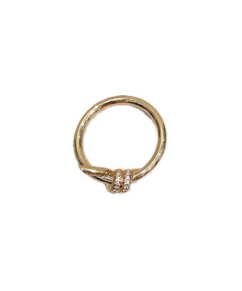 TIFFANY & Co.（ティファニー）TIFFANY & Co. (ティファニー) ノットダイヤモンドリング サイズ:5号の古着・服飾アイテム